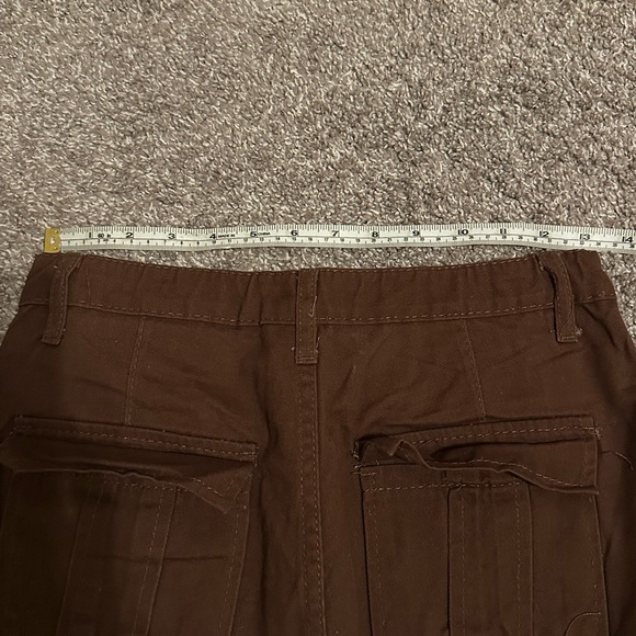 Brown Cargo Pants - Picture 4 of 5